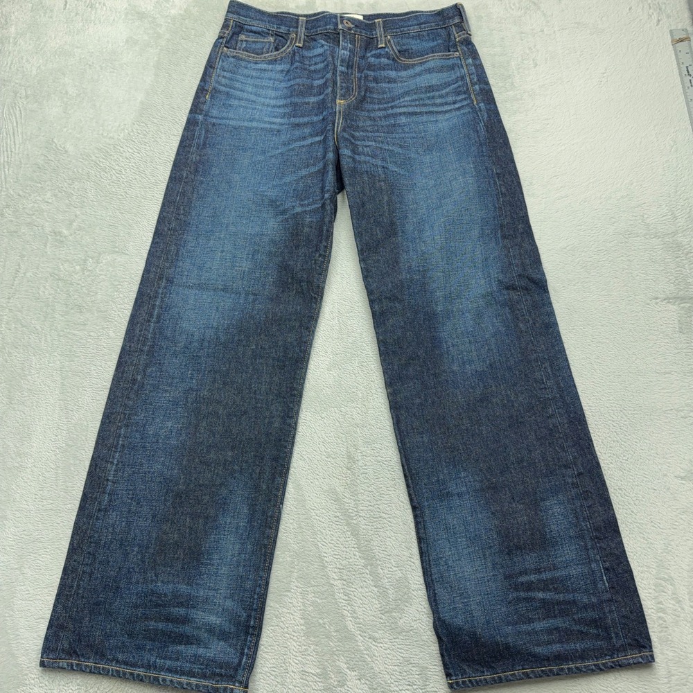 Simon Miller Jeans Womens 30 Blue Nuna W008 Wide Leg Made in USA Denim Pants